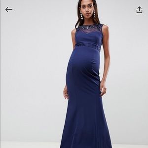 ASOS Maternity floor length mermaid style formal
